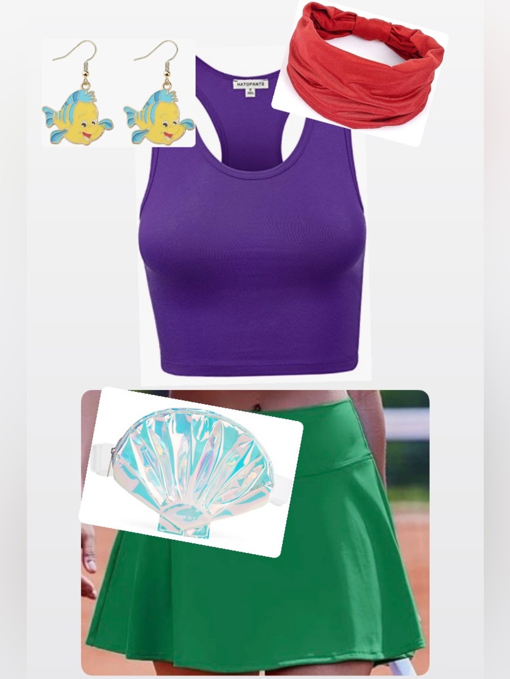DisneyBound Ariel The Little Mermaid Full Outfit